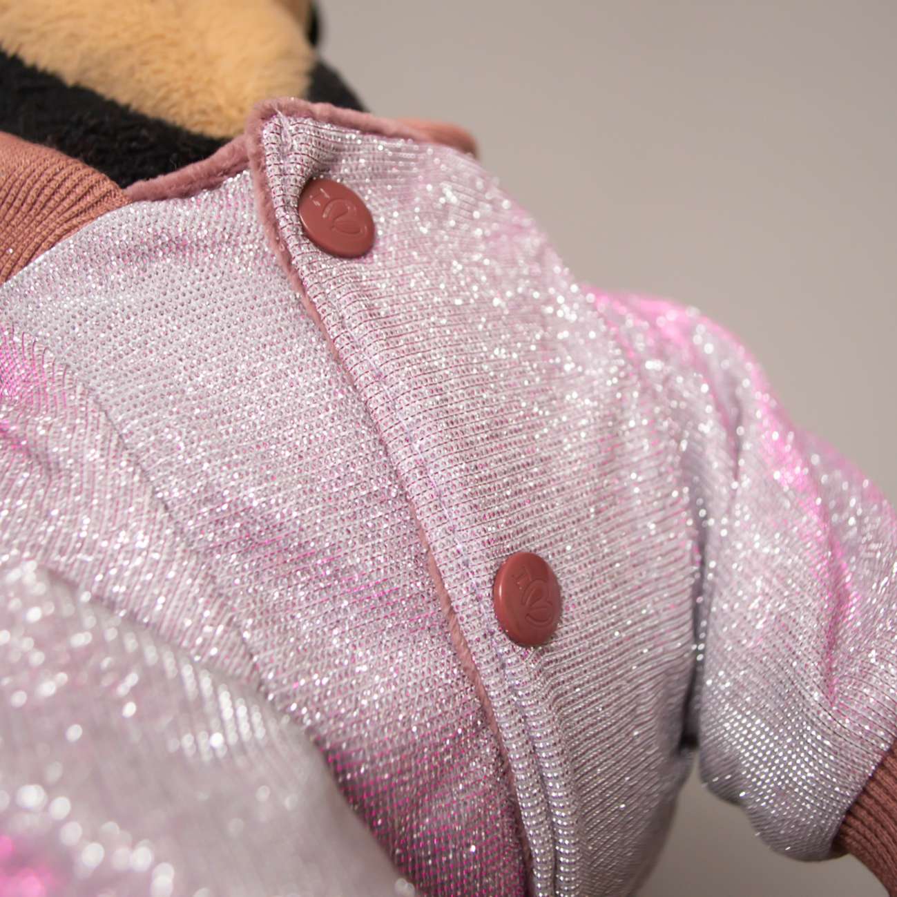 Костюм для собак утепленный велюровый ForMyDogs Мерцание