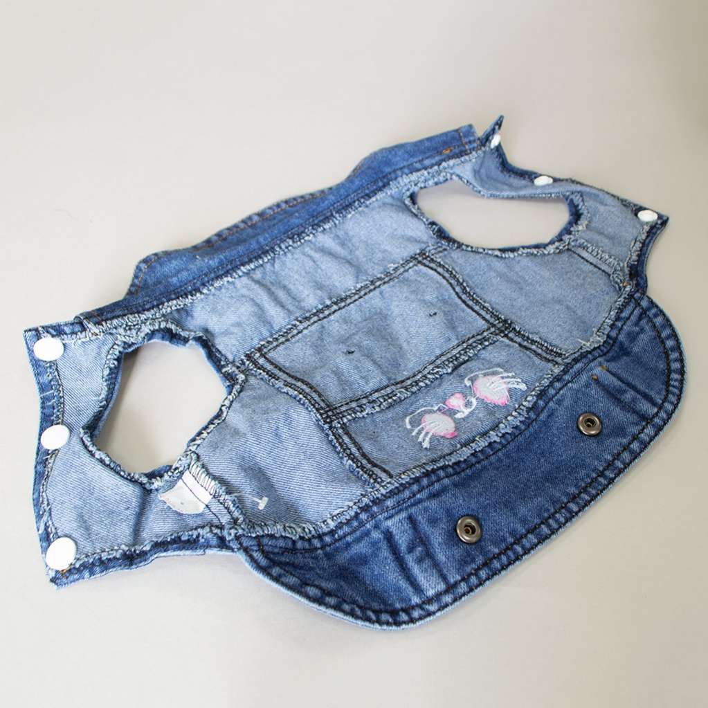 Джинсовка для собак Pet Зайка