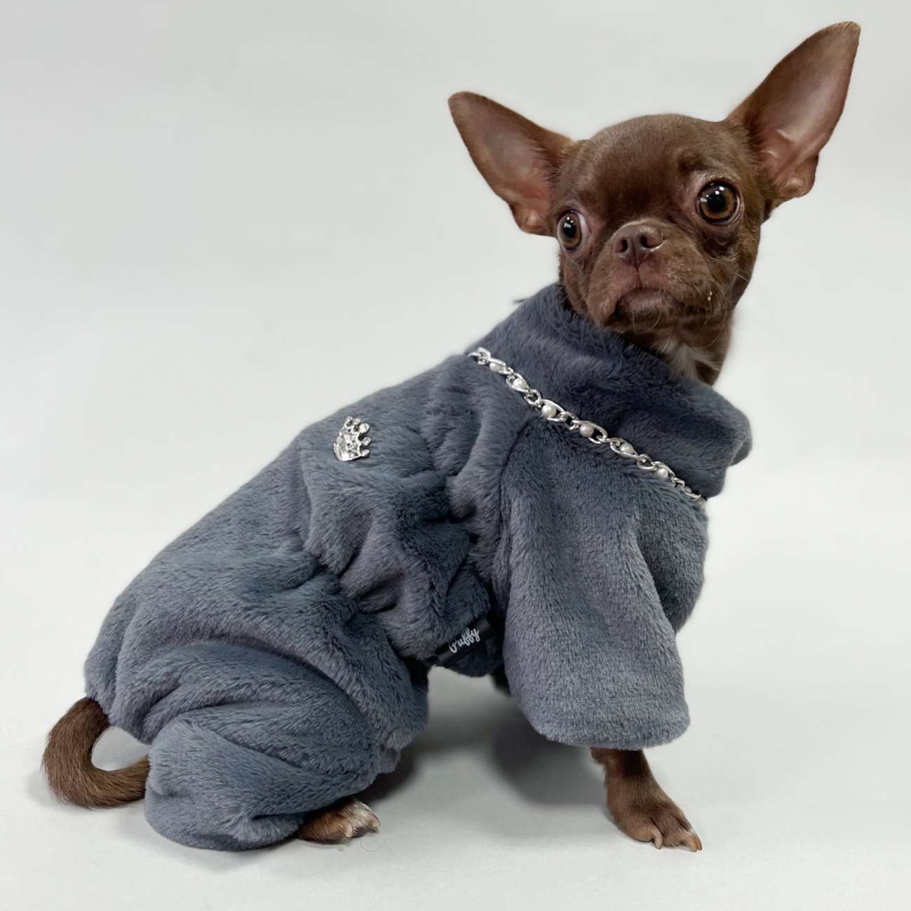 Шуба для собак для собак Puffy Морозка Маренго