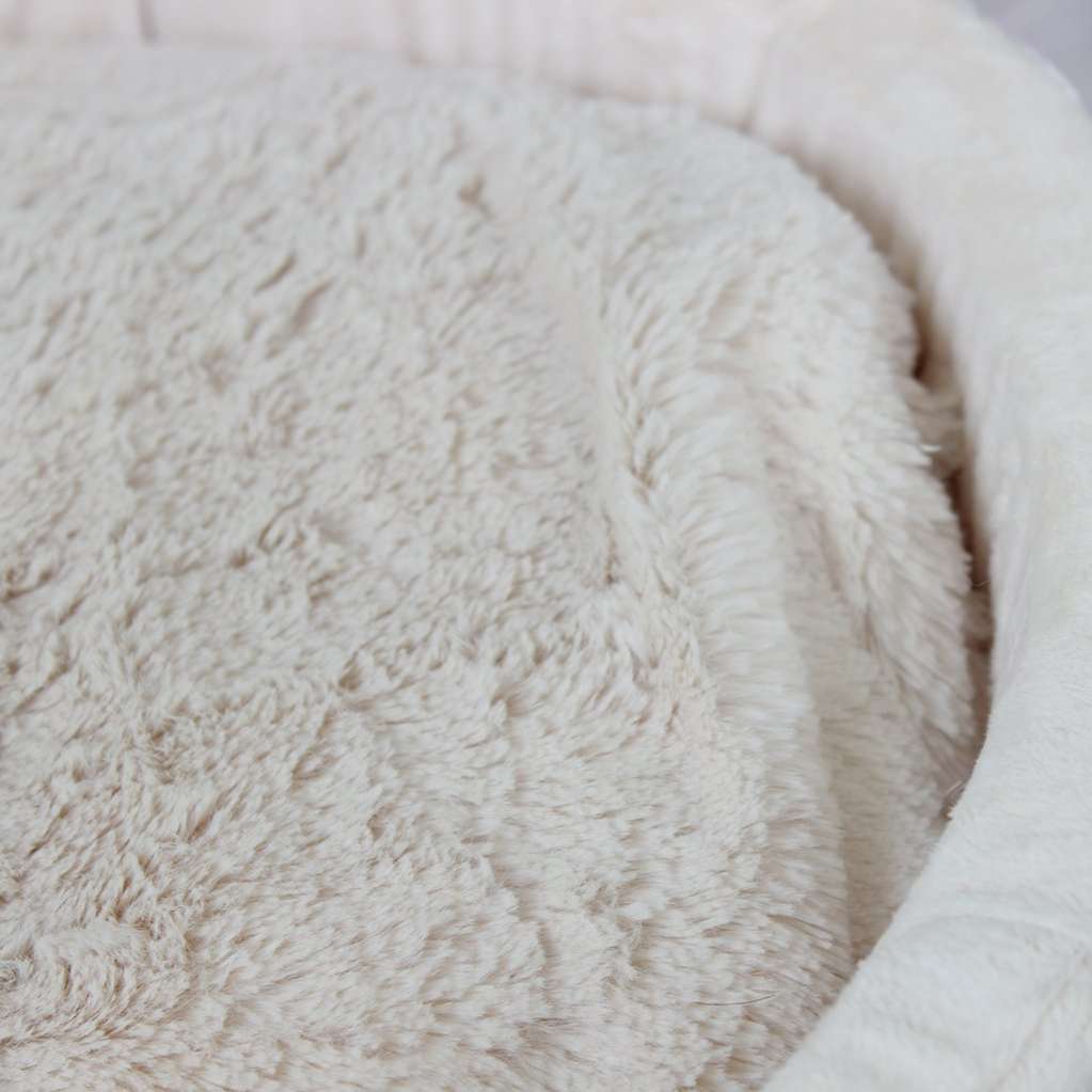 [Лежак] Лежанка для собак со спинкой Puffy Мэджик