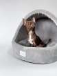 Домик для собаки круглый Puffy Пепел