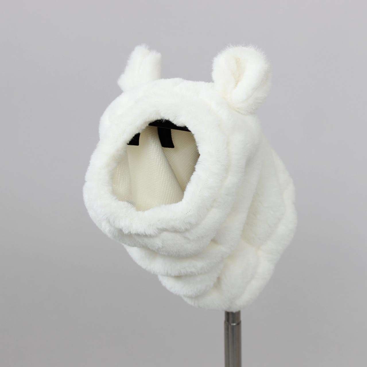 Шапка для собаки Капор Puffy Снежок Молочный