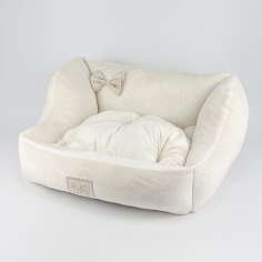 Диван для собаки Puffy молочный