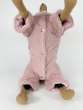 Комбинезон-шубка Puffy Зайка розовый