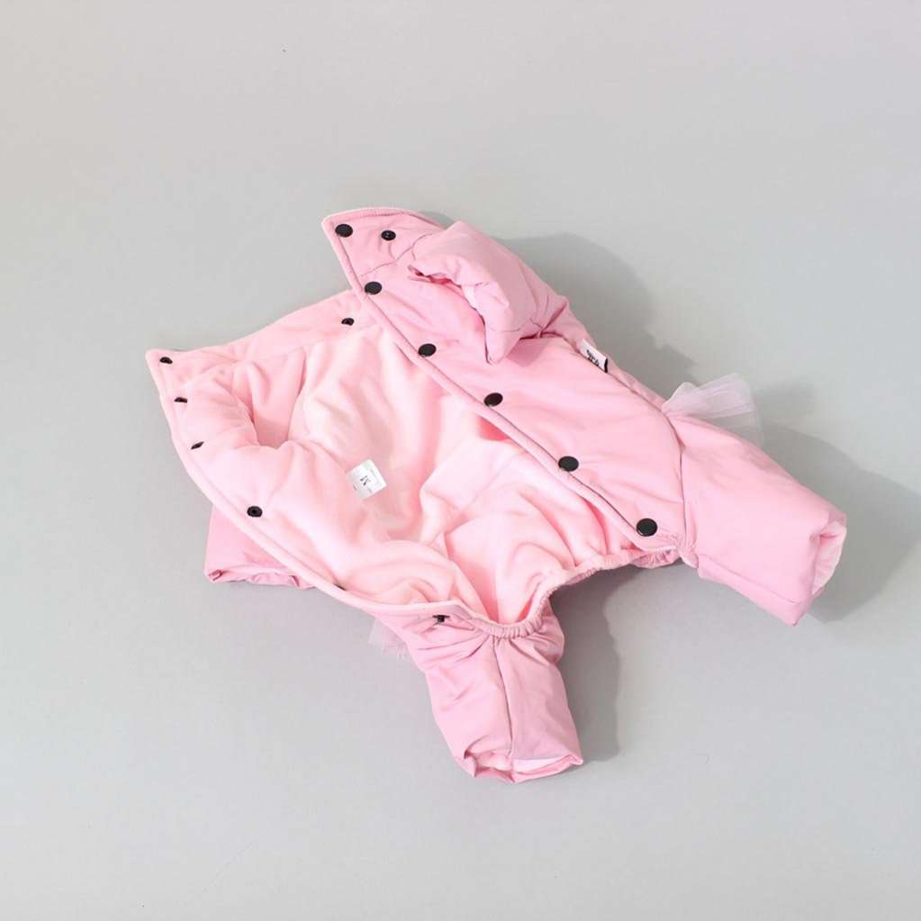 Зимний комбинезон для собак Puffy Маленький ангел с юбкой