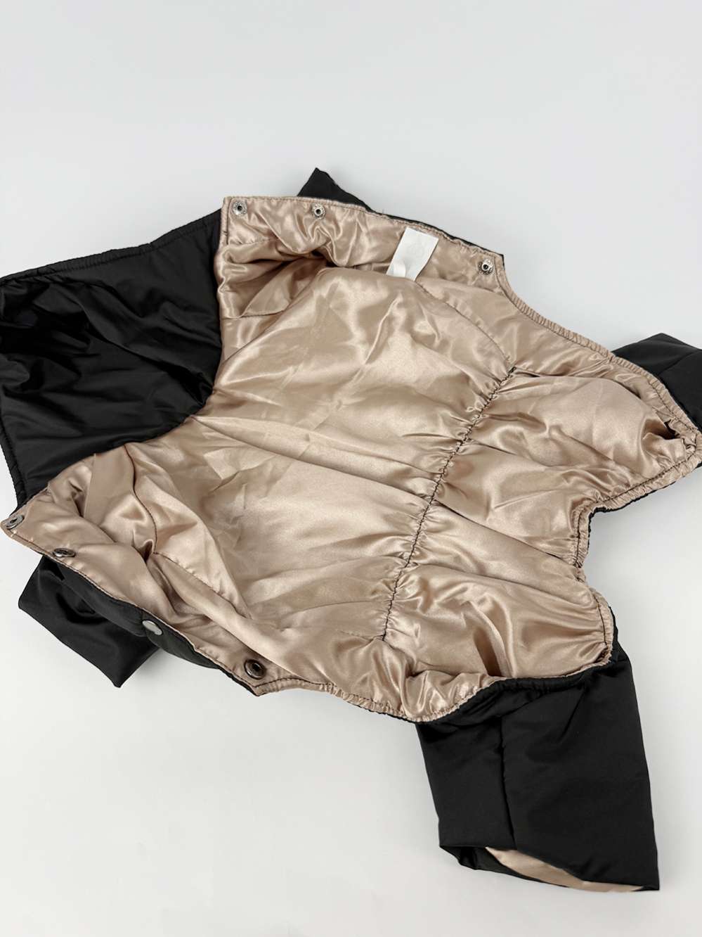 Зимний комбинезон для собак Puffy Босс Черный