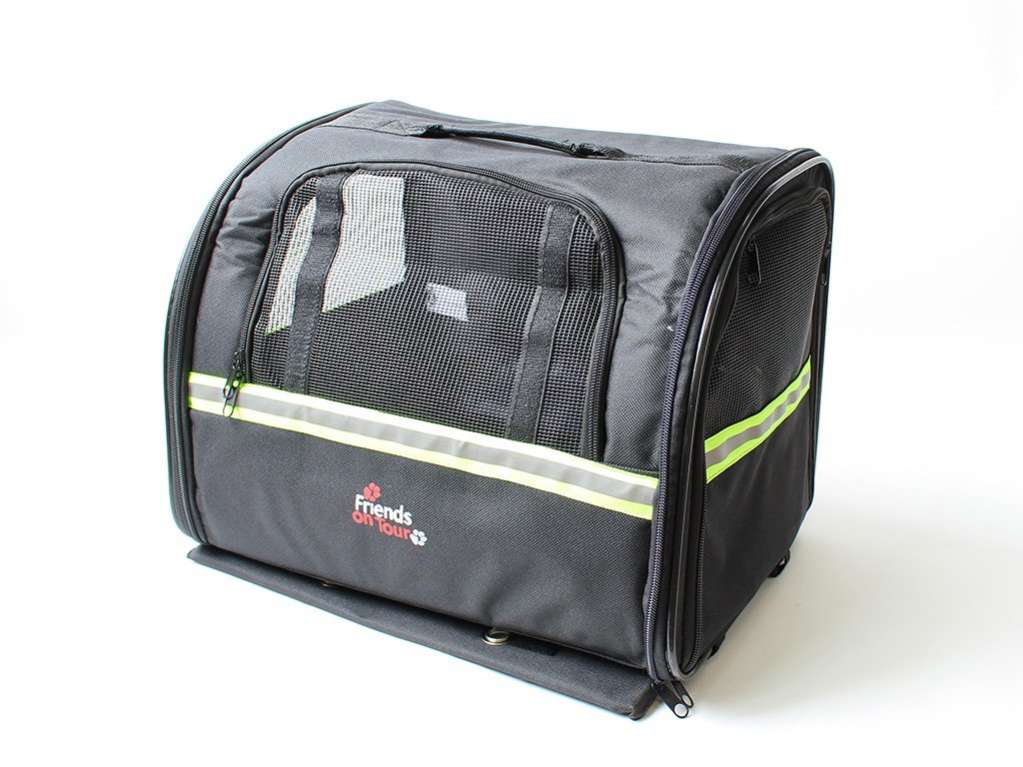 Сумка для собак на багажник велосипеда