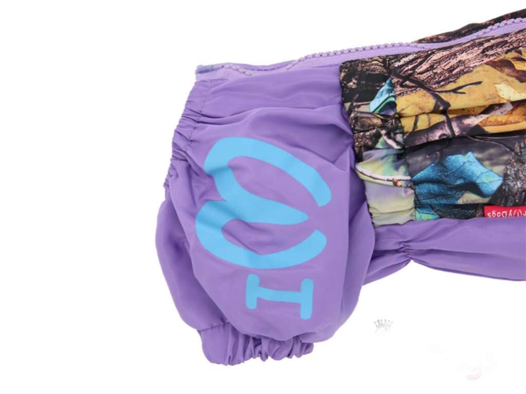 Дождевик для таксы и корги ForMyDogs Яркие краски