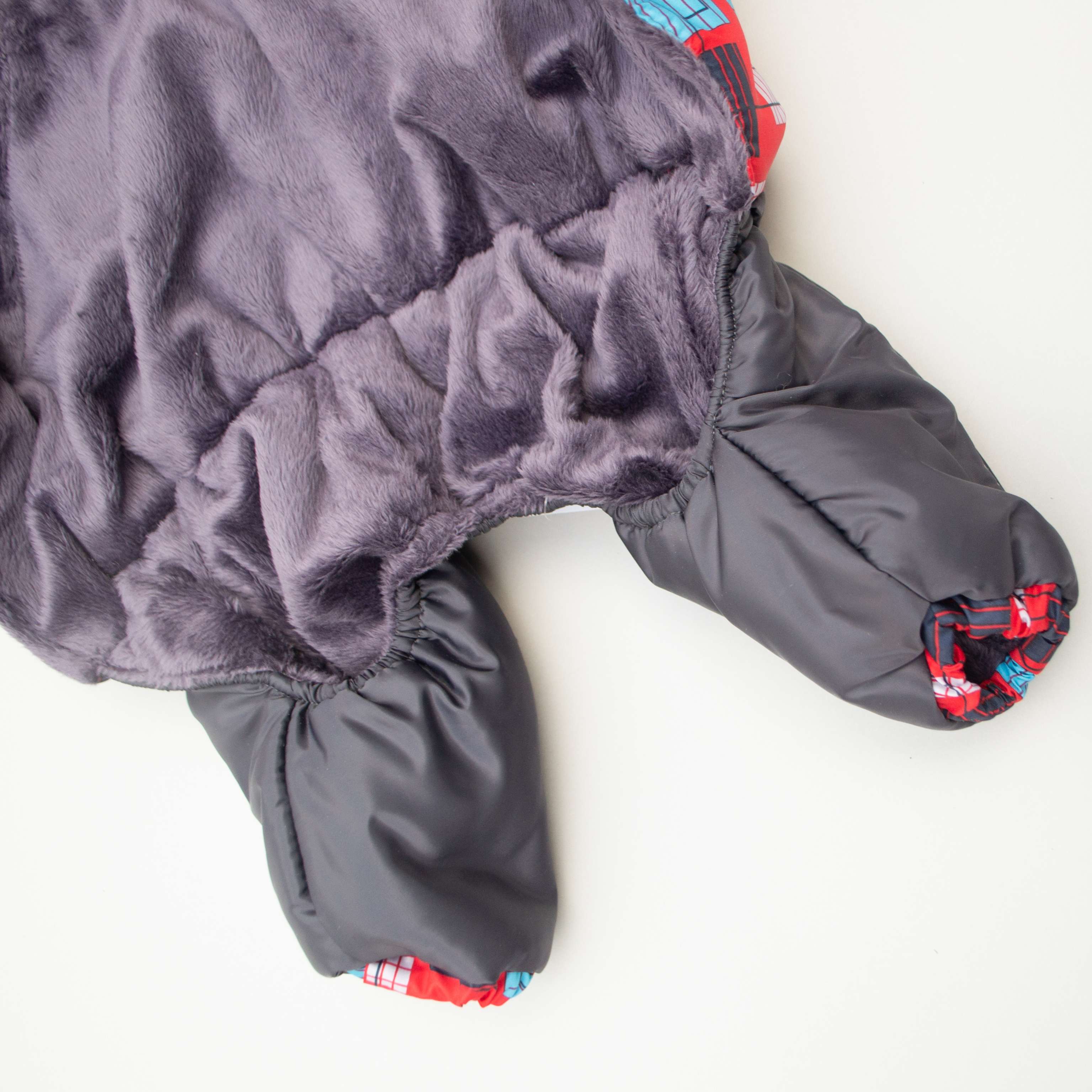 Зимний комбинезон для собак Арктика Заплатки