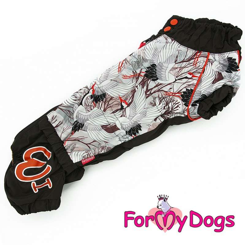 Комбинезон для таксы и корги ForMyDogs Аисты