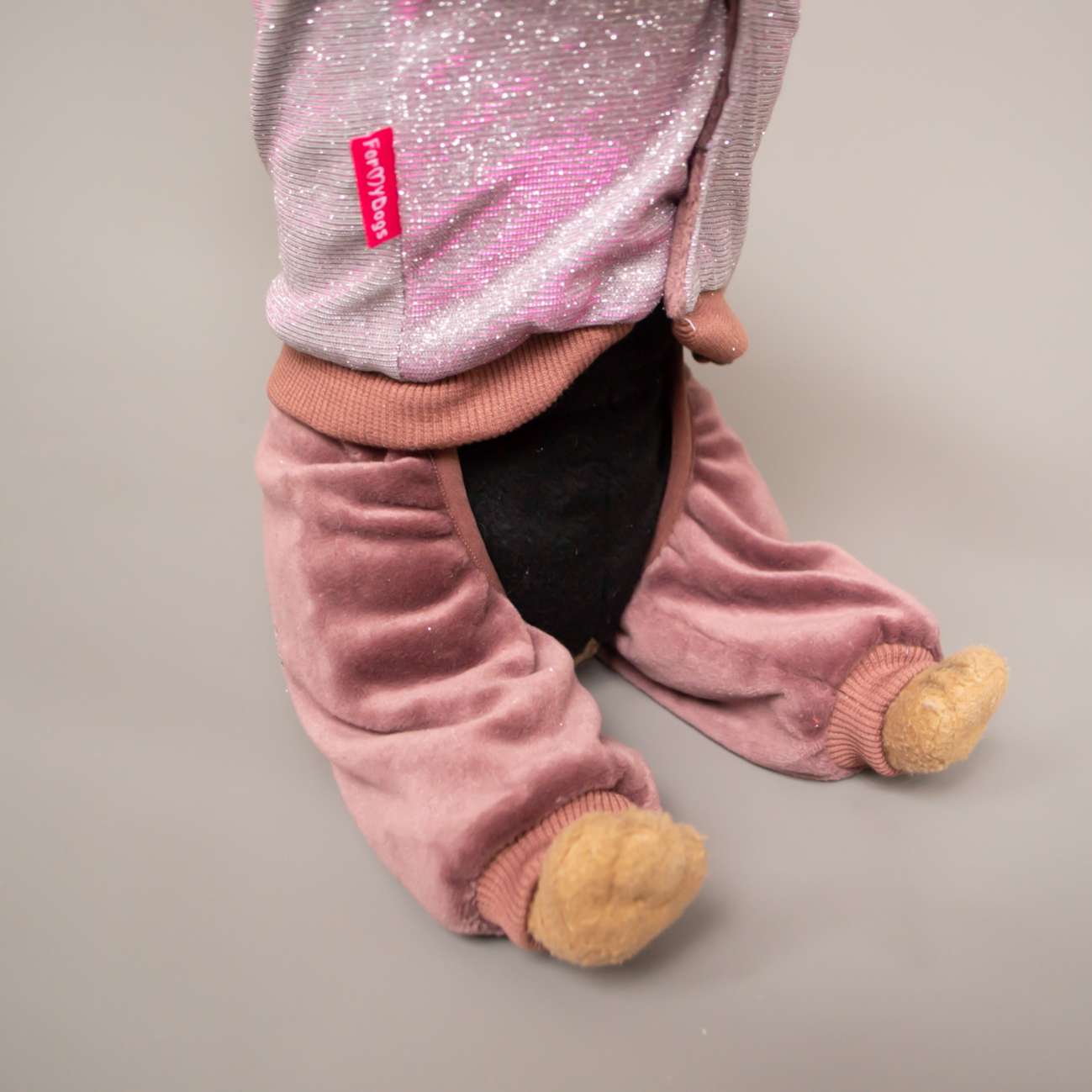 Костюм для собак утепленный велюровый ForMyDogs Мерцание