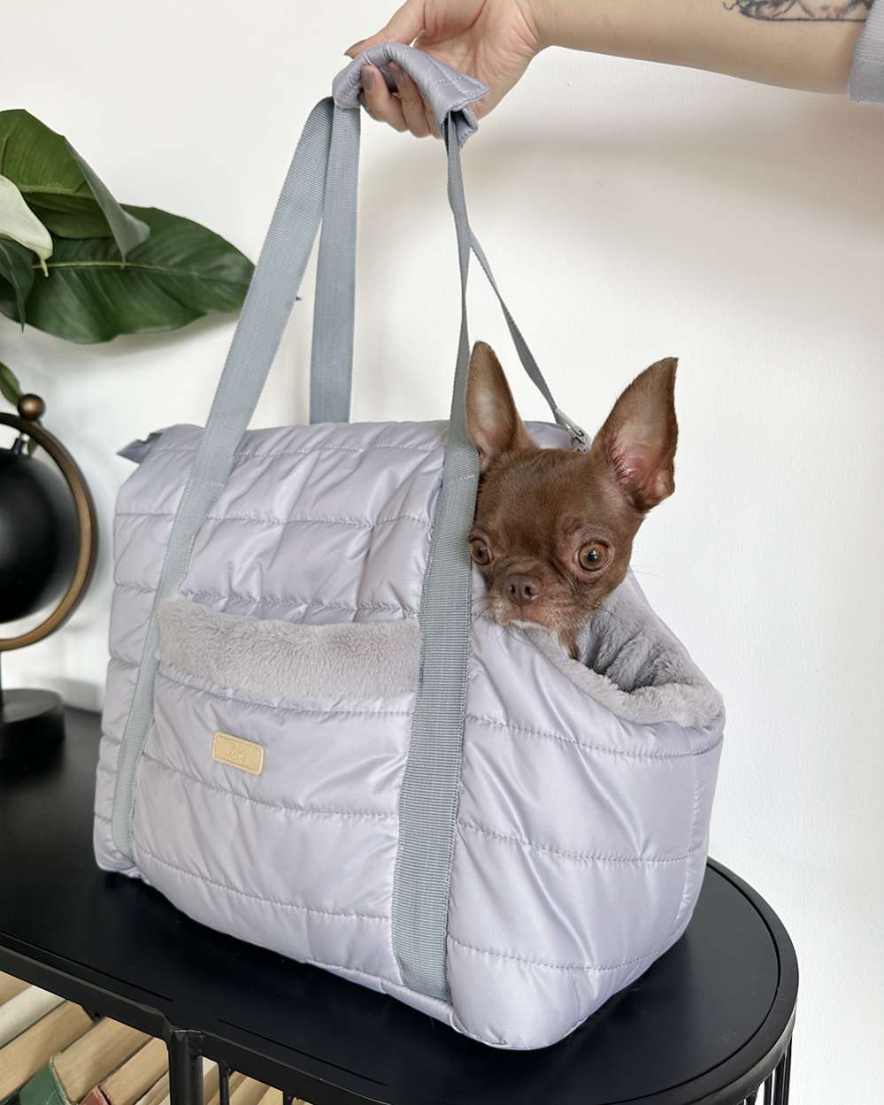 Сумка для собак Puffy Дакота серая