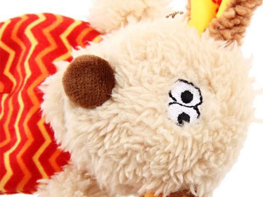 Игрушка для собак Гигви Собачка с пищалкой