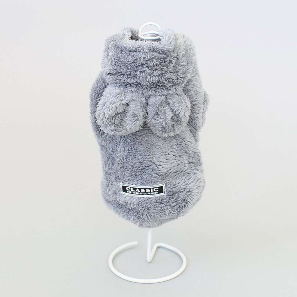 Толстовка для собак плюшевая Pet Hamster