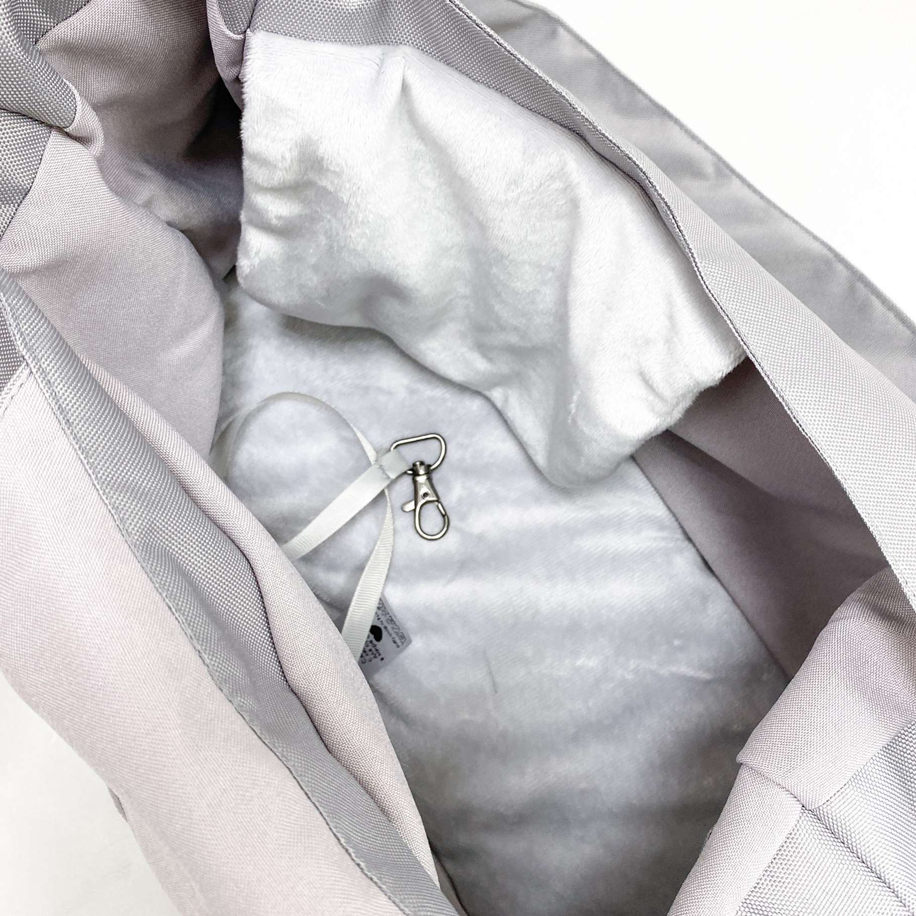 Демисезонная сумка-слинг для собак Puffy Бостон Серый