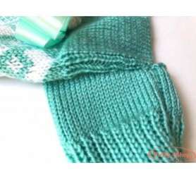 Шерстяной костюм для собак Сердечки