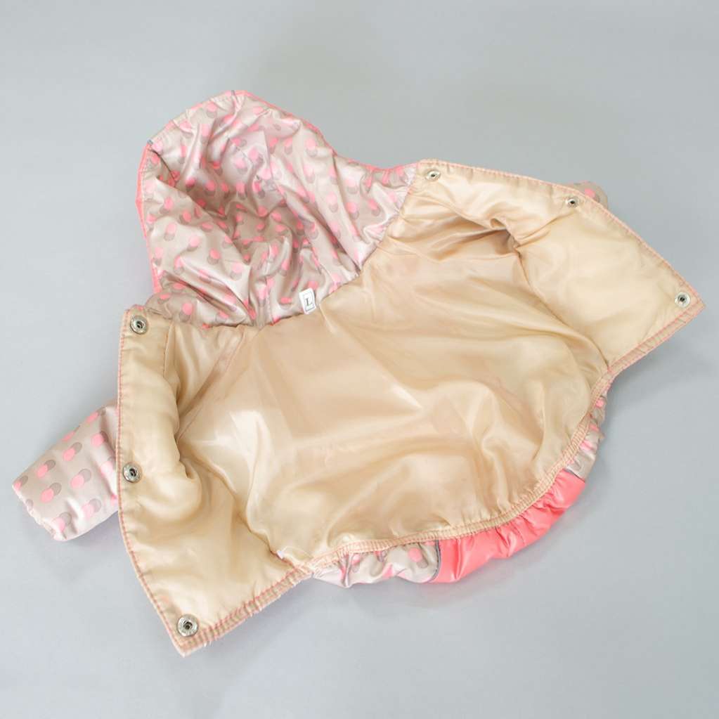 Куртка для собаки  Горошки