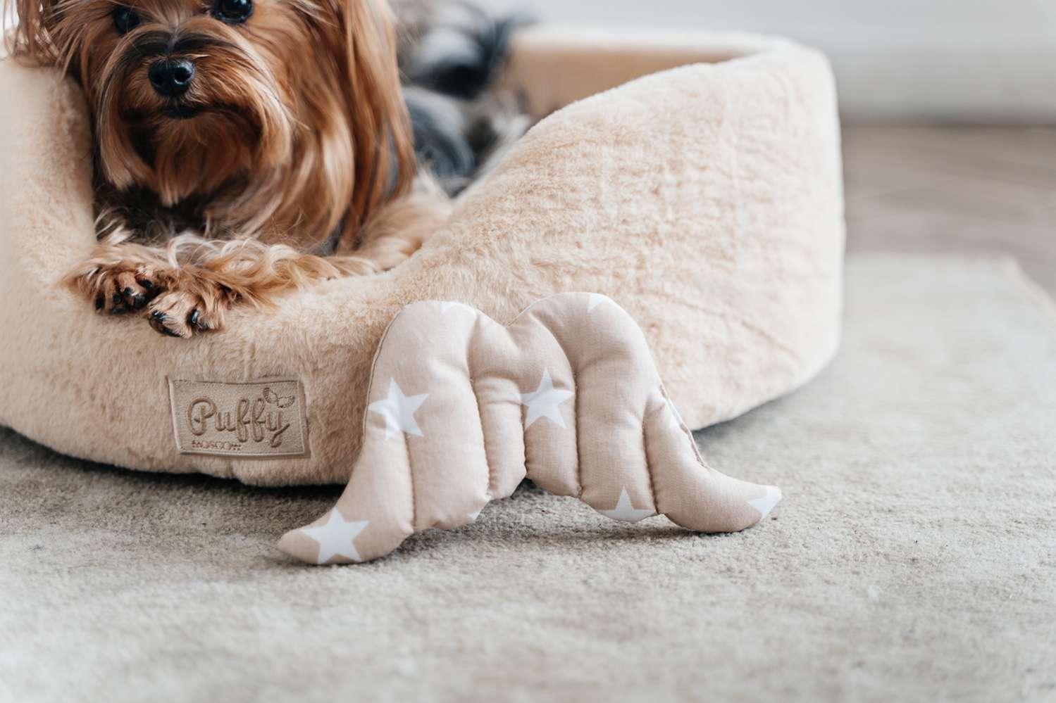 [Лежак] Лежанка для собак Puffy Нуга