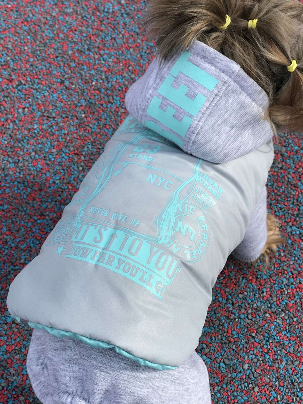 Жилет для собаки двухсторонний Premium Неон