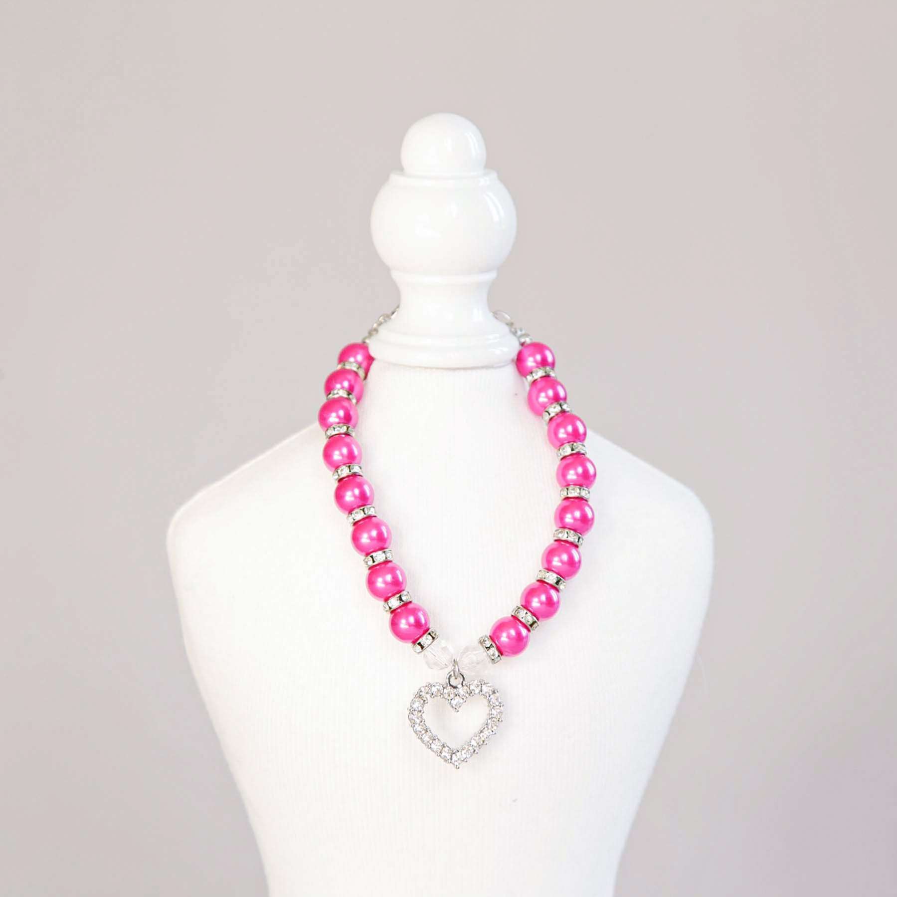 Бусы для собак Сердце