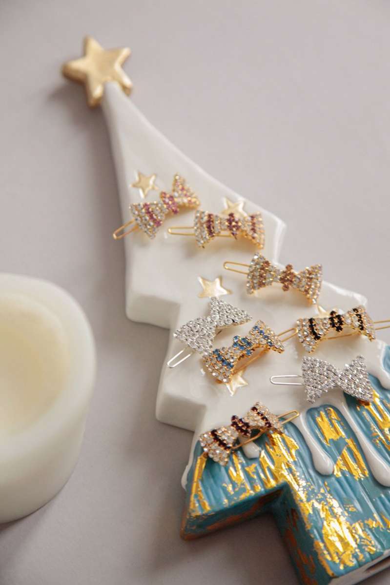 Заколка для собак Зажим Мерцание