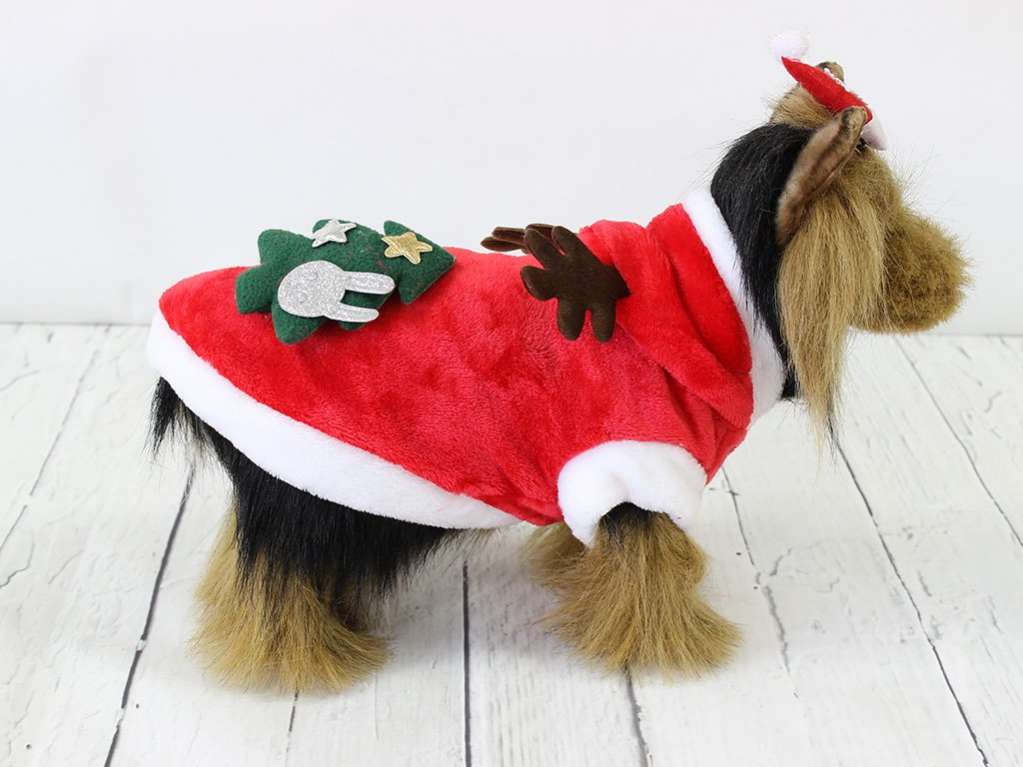 Новогодняя кофта для собаки Рудольф