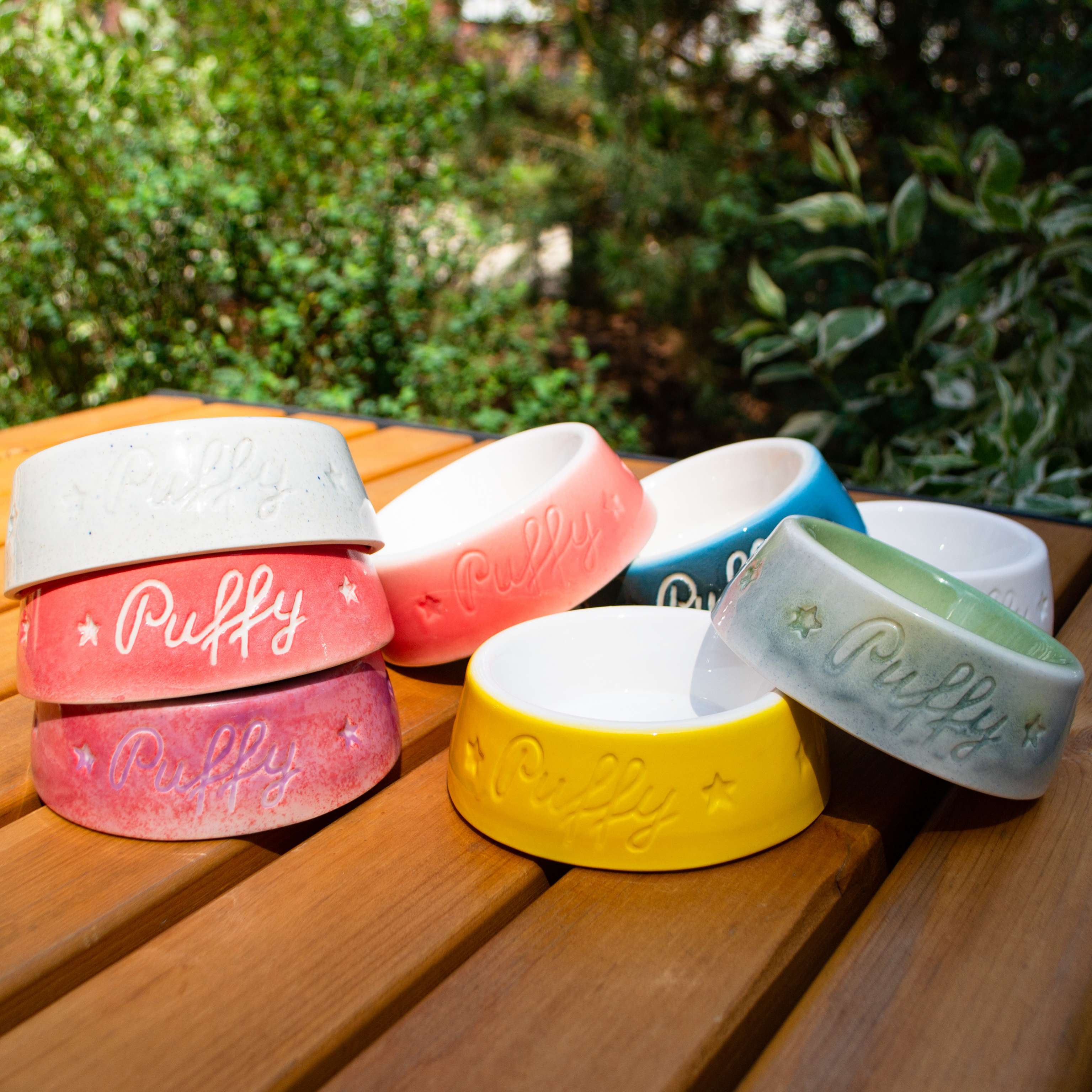 Миска для собак фарфоровая для собак Puffy Модерн