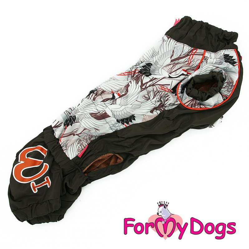 Комбинезон для таксы и корги ForMyDogs Аисты