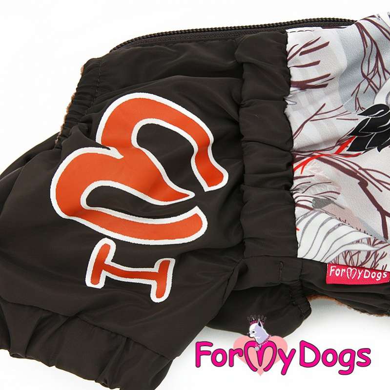 Комбинезон для таксы и корги ForMyDogs Аисты