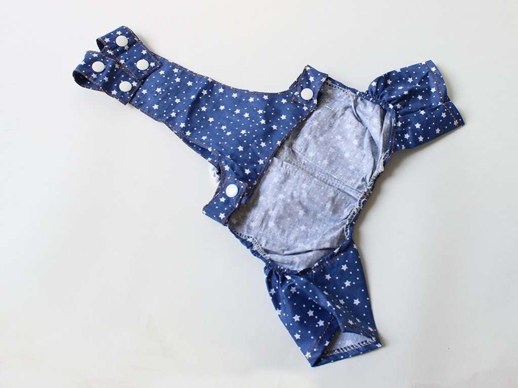 Джинсы для собак Pet Звездное небо