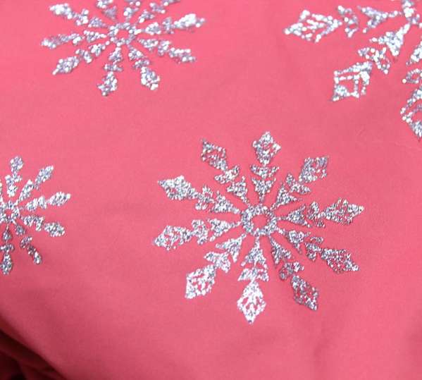 Зимний комбинезон для собак Арктическая зима коралловый