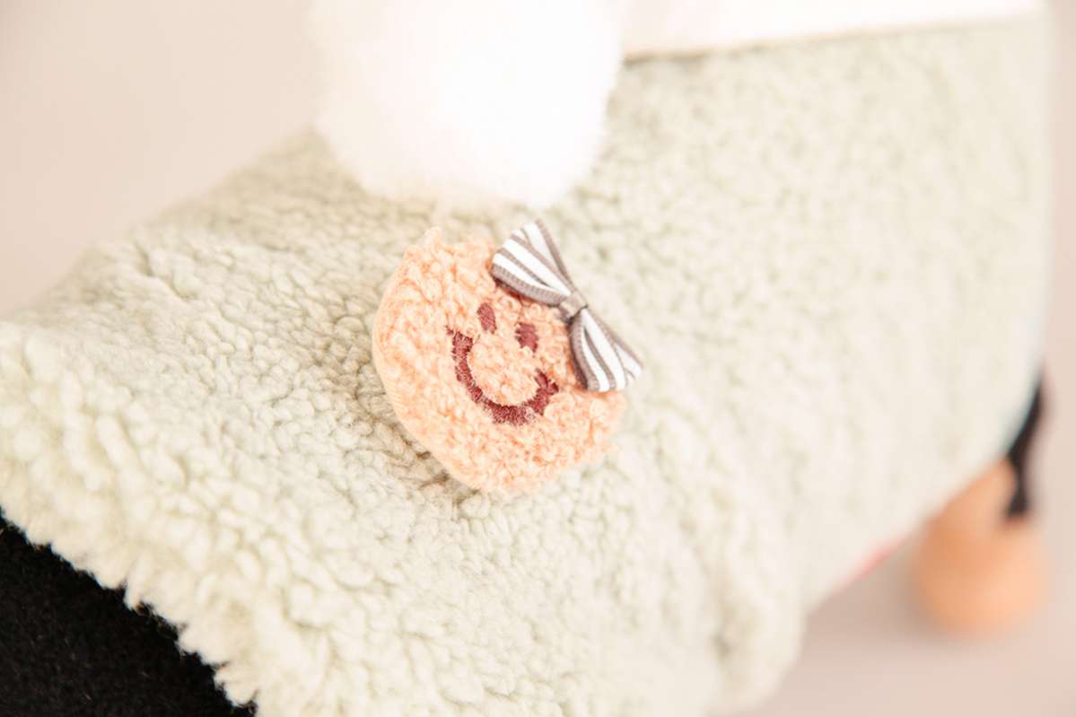 Жилет для собаки меховой Pet Смайл