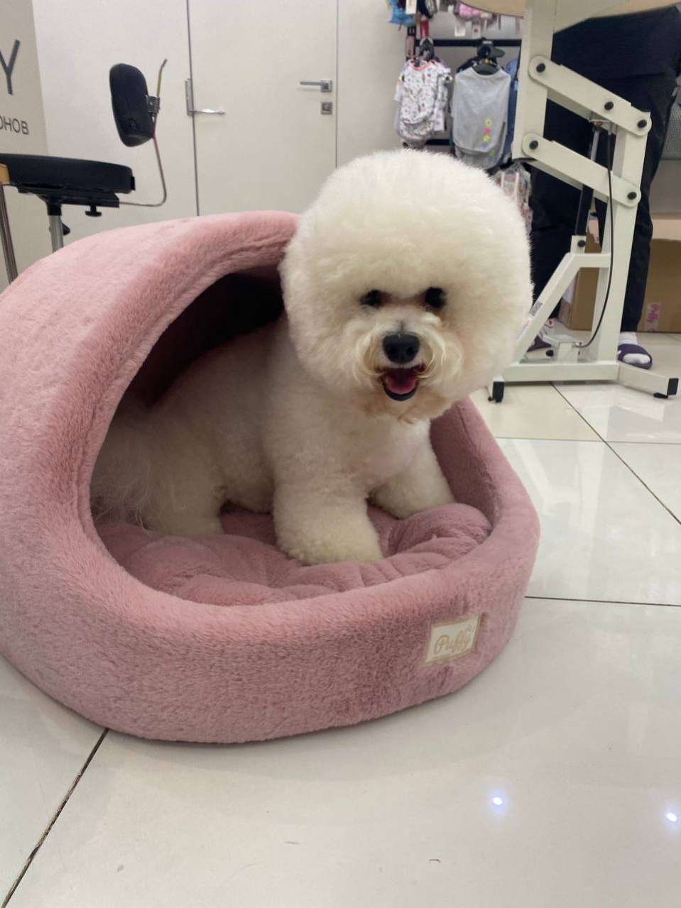 Домик для собаки круглый Puffy Фламбе