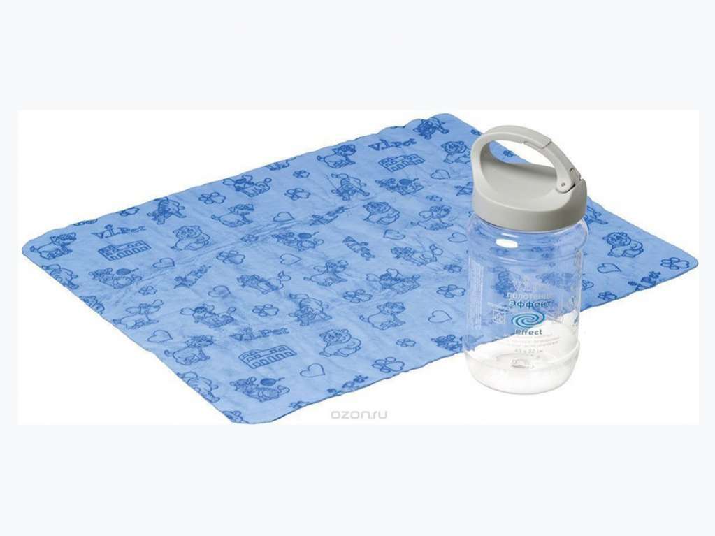 Полотенце для собак Эффект впитывающее и охлаждающее