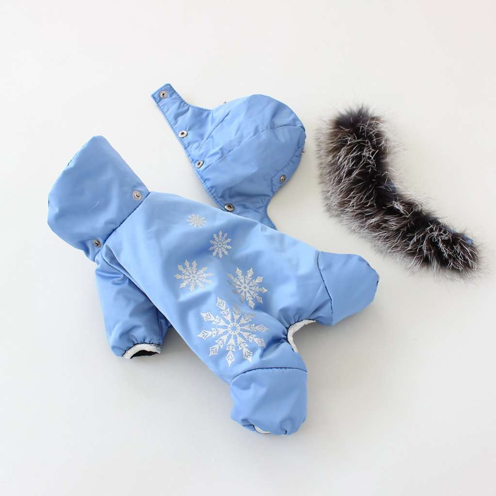 Зимний комбинезон для собак Арктическая зима