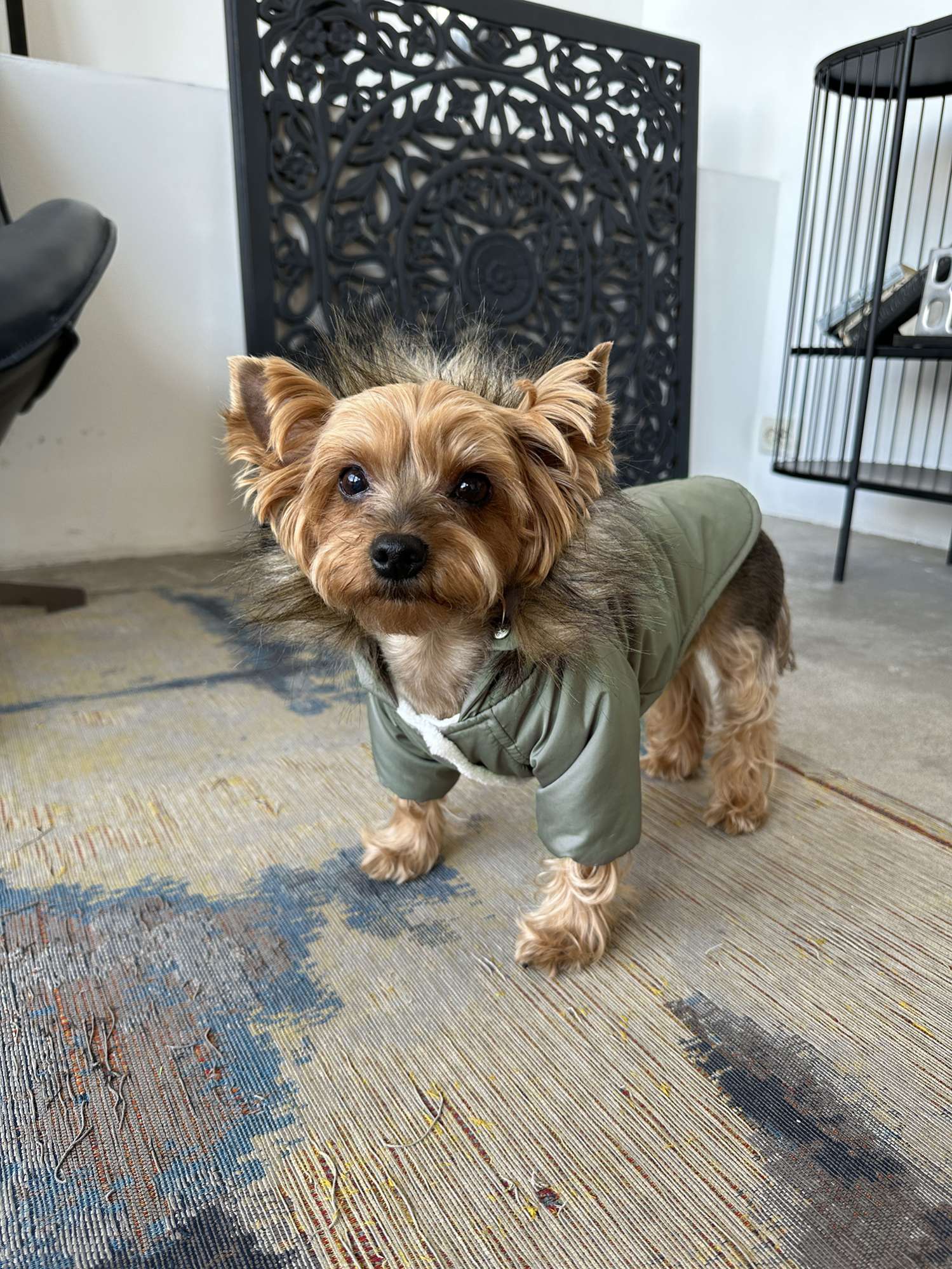 Парка Puffy Спайк Хаки