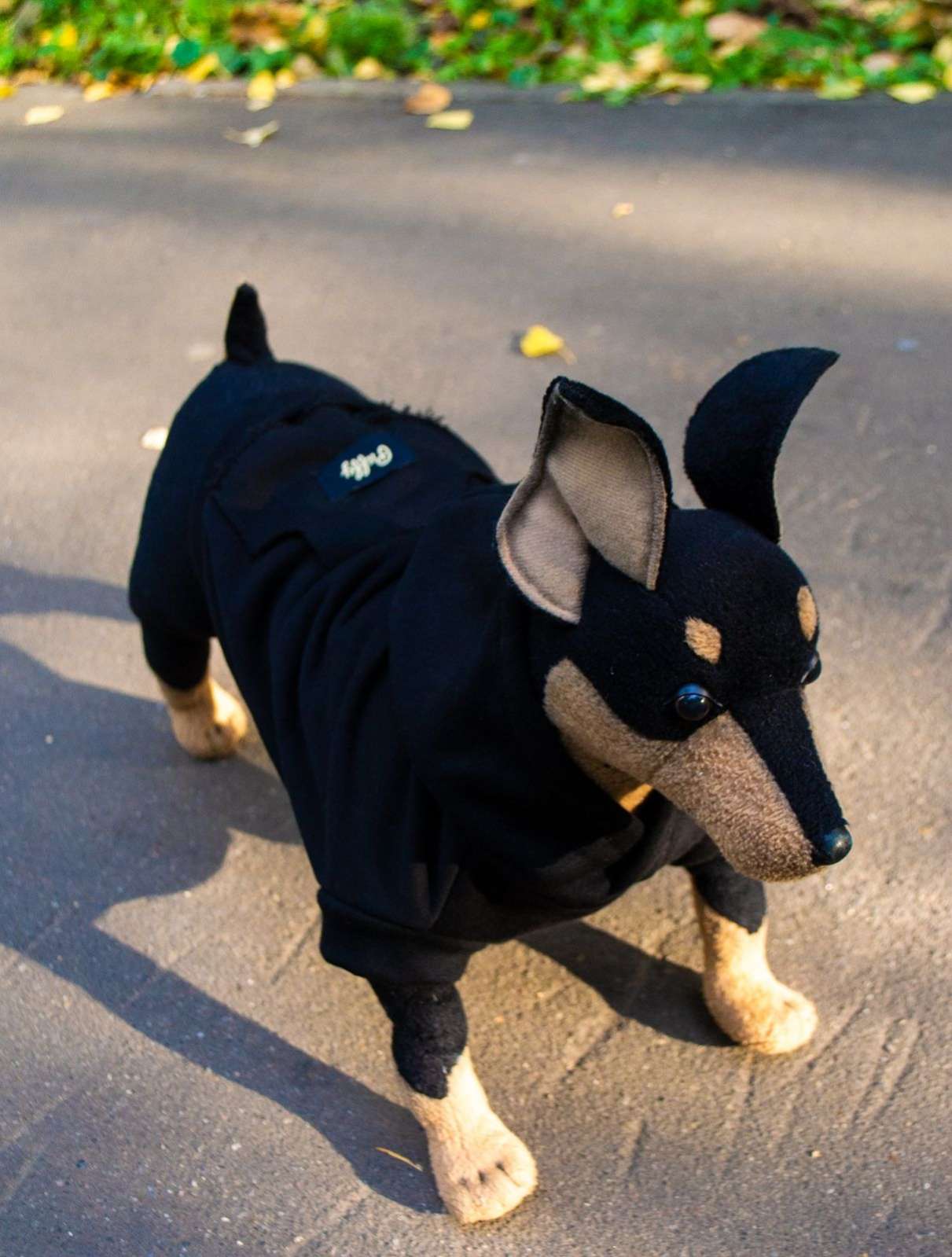 Толстовка для собак Puffy Блэк