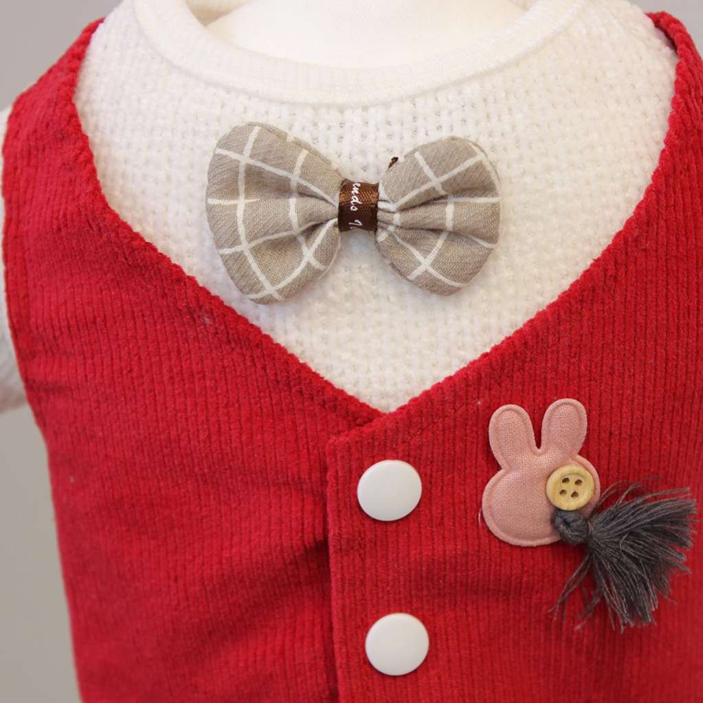 Праздничный костюм для собак Pet Вельвет