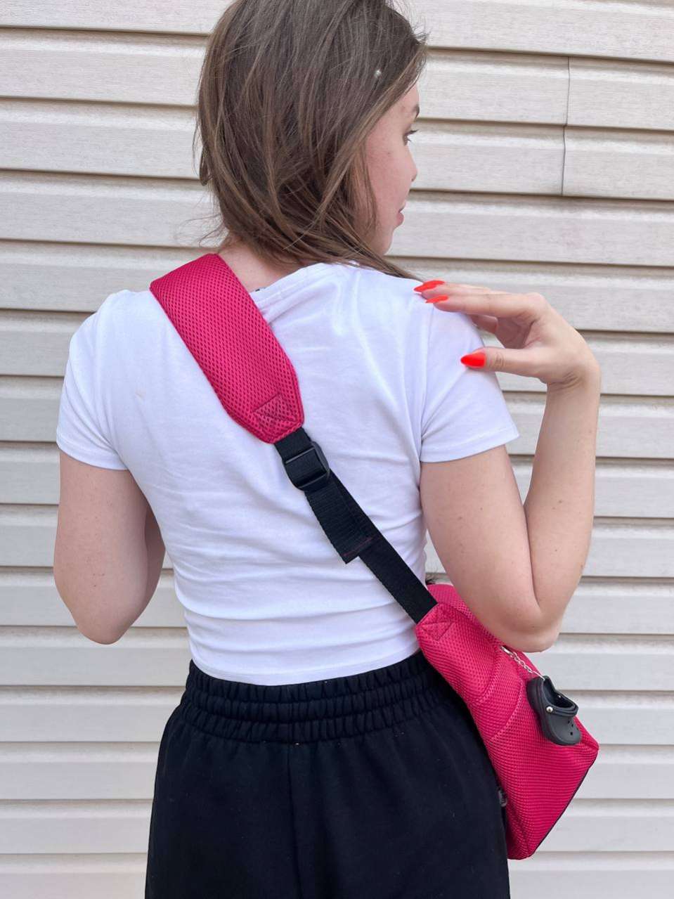 Слинг для собак Puffy Лето Малиновый