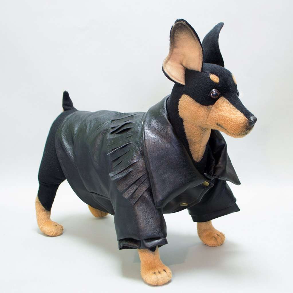 Кожаная куртка для собак Pet Ковбой
