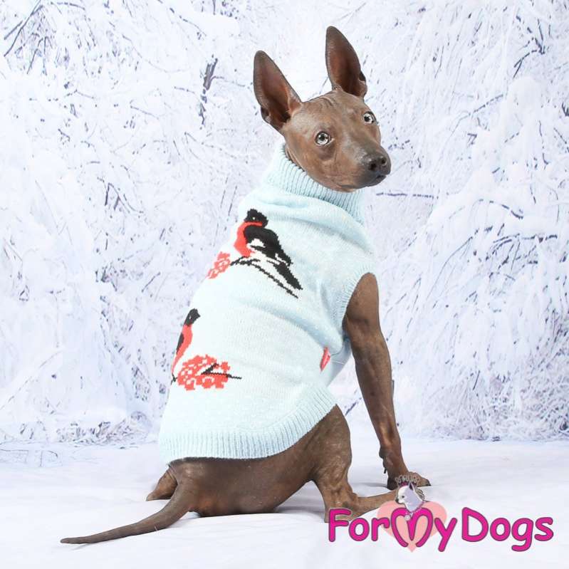 Свитер для собак ForMyDogs Снегири