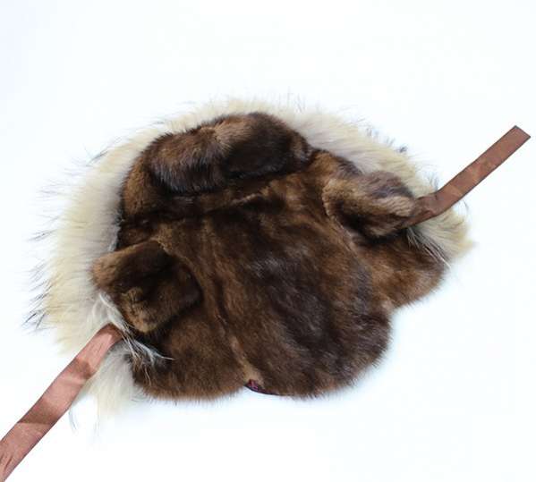 Шуба для собак для собак с капюшоном Шик