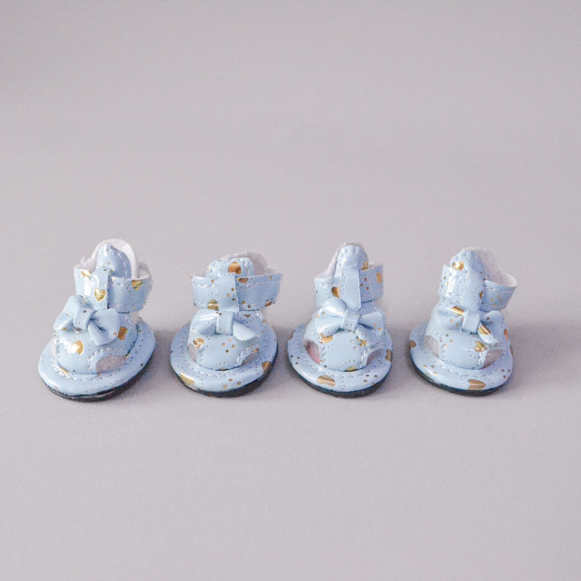 Сандалии для собак Сердечки