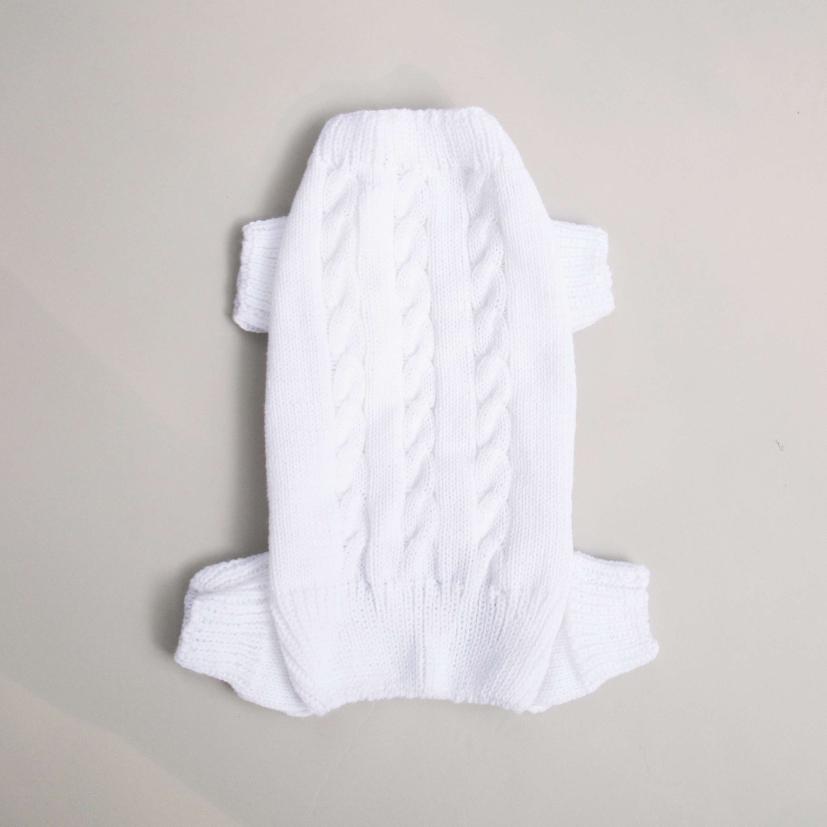 Вязаный костюм для собак Puffy Косички