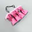 Зимняя обувь для собак Подтяжки Фукси