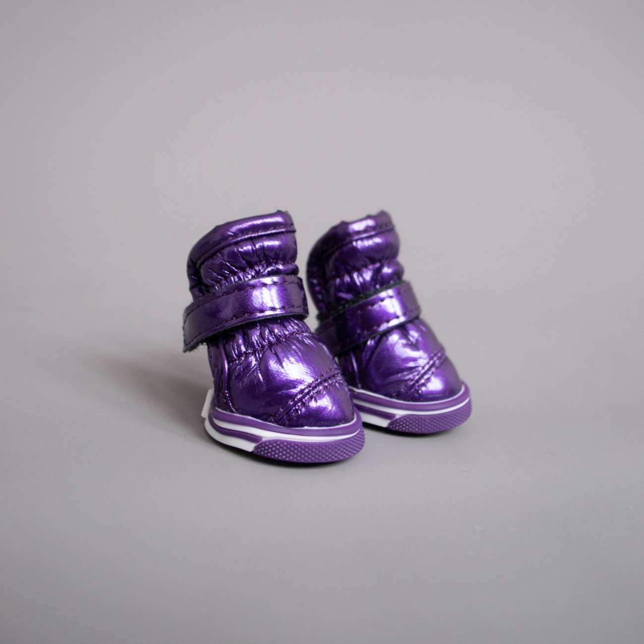 Зимние ботинки для собак Луноходы с липучкой