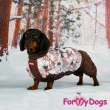 Комбинезон для таксы и корги ForMyDogs Аисты