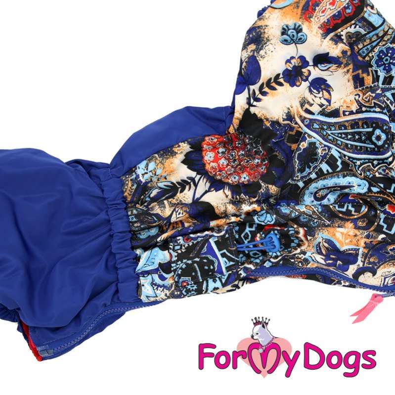 Комбинезон для таксы и корги ForMyDogs Цветник