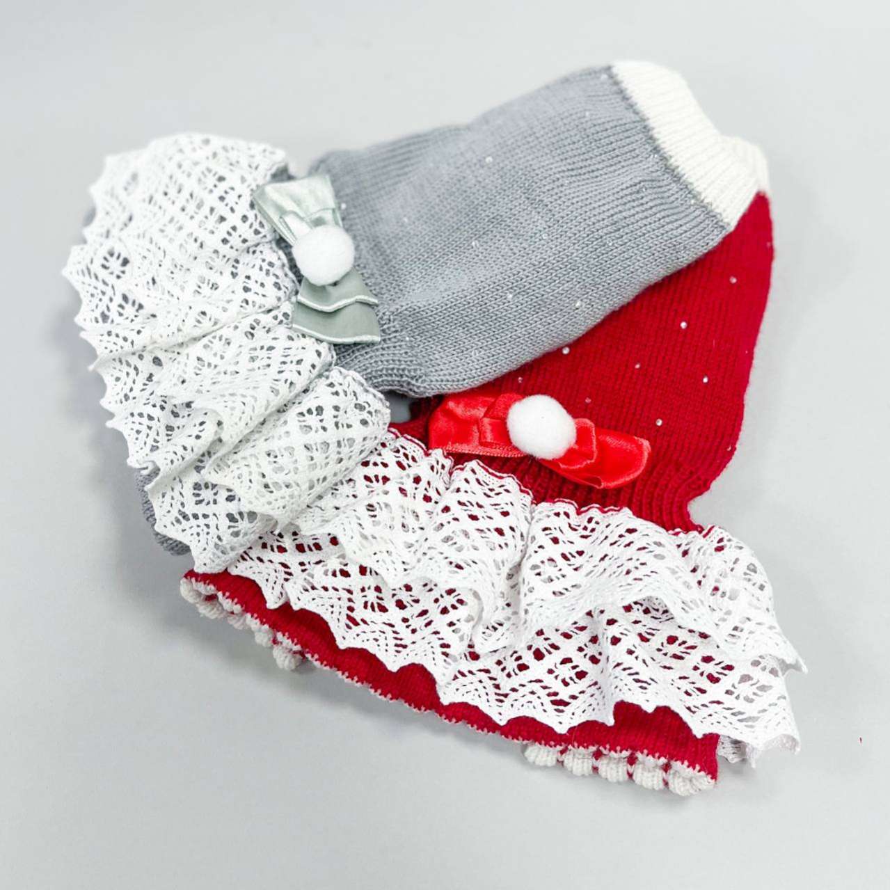 Шерстяное платье для собак Puffy Мэри