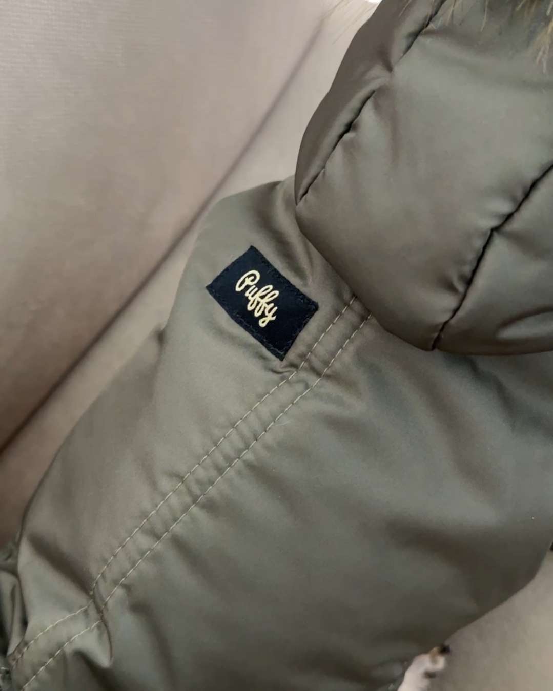 Парка Puffy Спайк Хаки